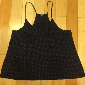 Aerie Navy Tank Top